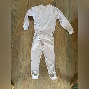 Vintage Havana Light Gray lighting Sweatsuit